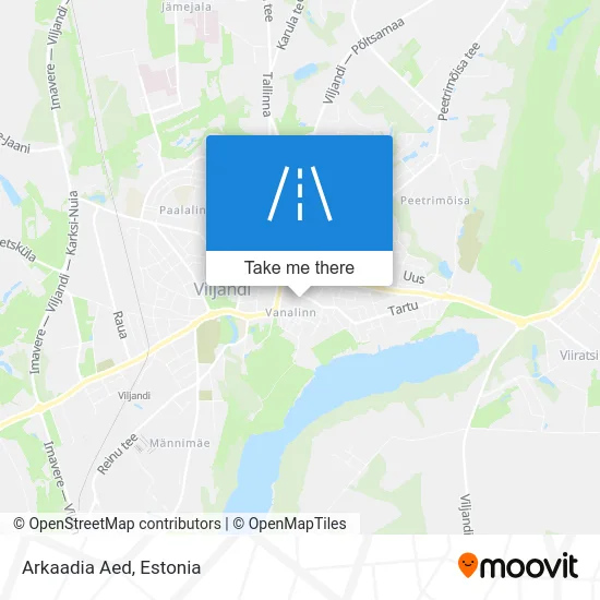 Карта Arkaadia Aed