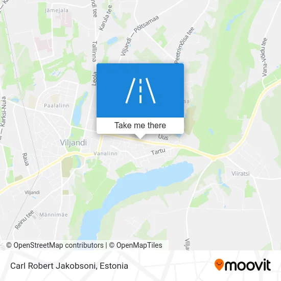 Карта Carl Robert Jakobsoni