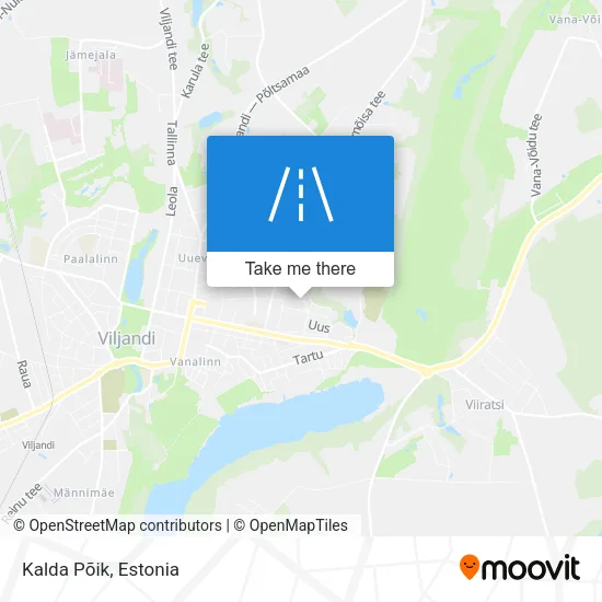 Карта Kalda Põik