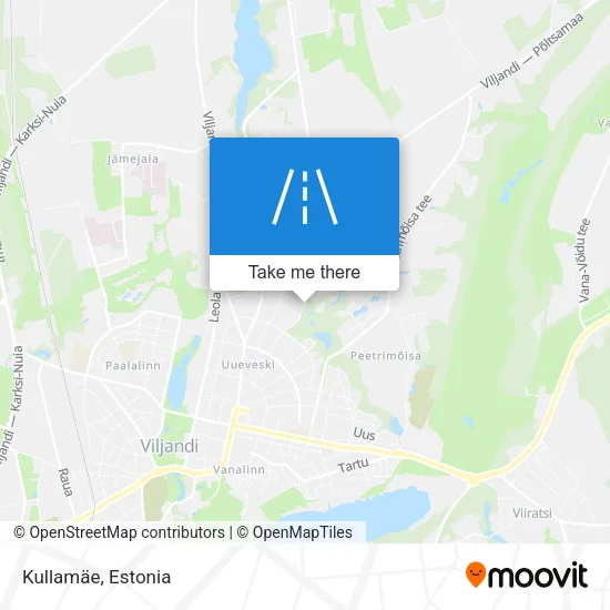 Карта Kullamäe