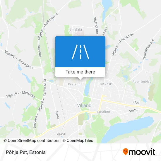Карта Põhja Pst