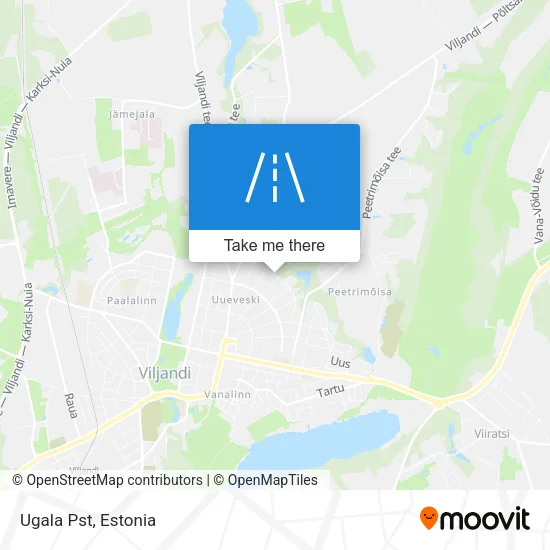 Карта Ugala Pst