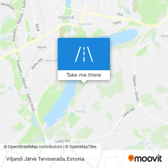 Карта Viljandi Järve Terviserada