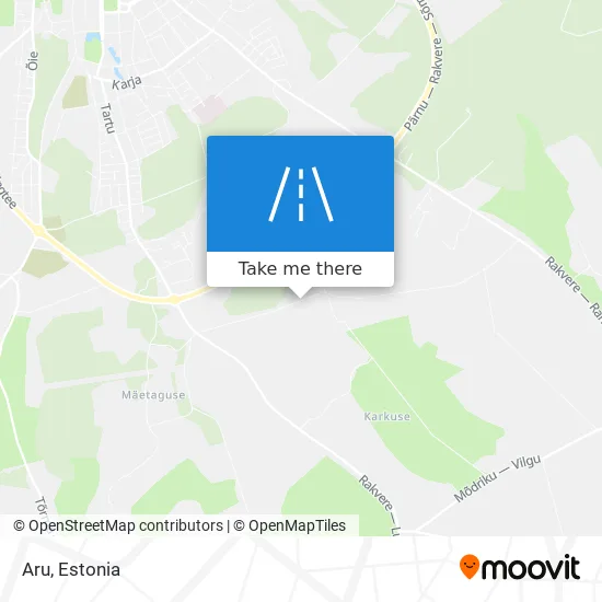 Карта Aru