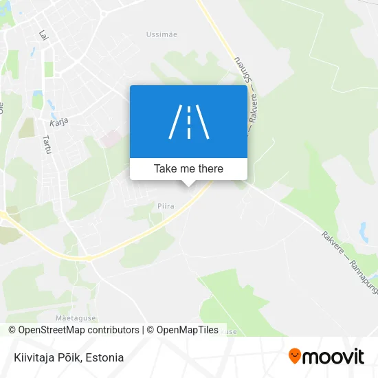 Карта Kiivitaja Põik