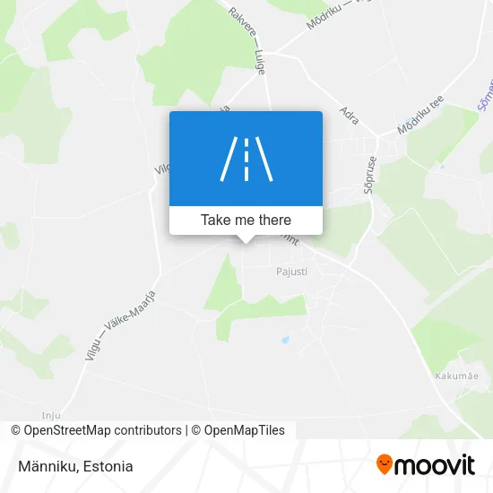 Карта Männiku
