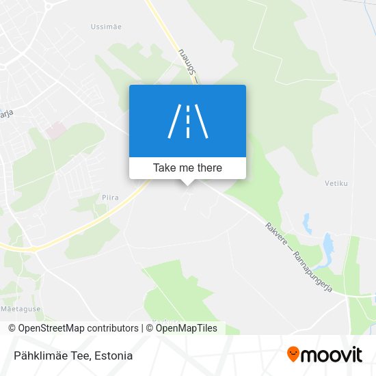 Pähklimäe Tee map