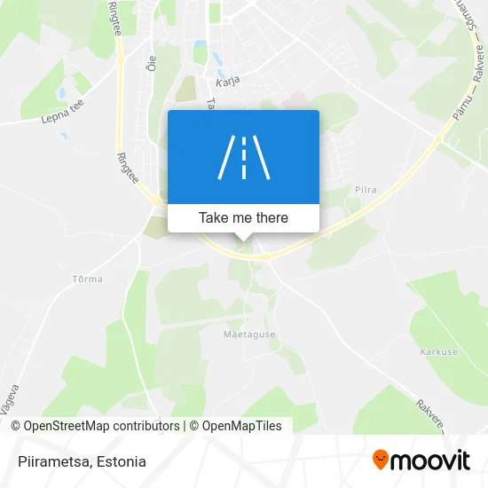 Карта Piirametsa