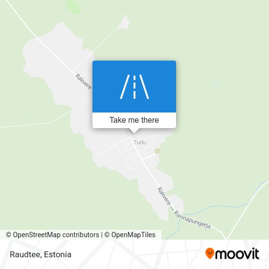 Карта Raudtee