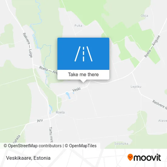 Карта Veskikaare