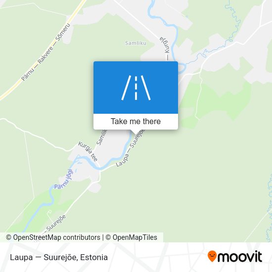 Laupa — Suurejõe map