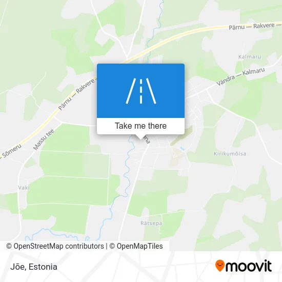 Карта Jõe