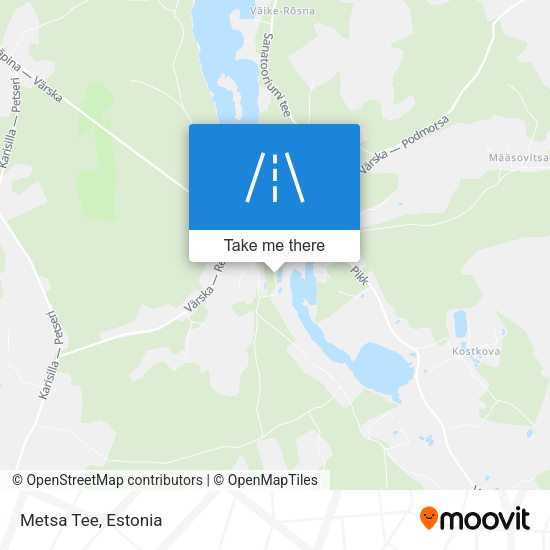 Metsa Tee map
