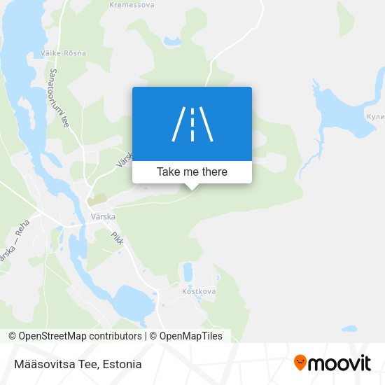 Määsovitsa Tee map