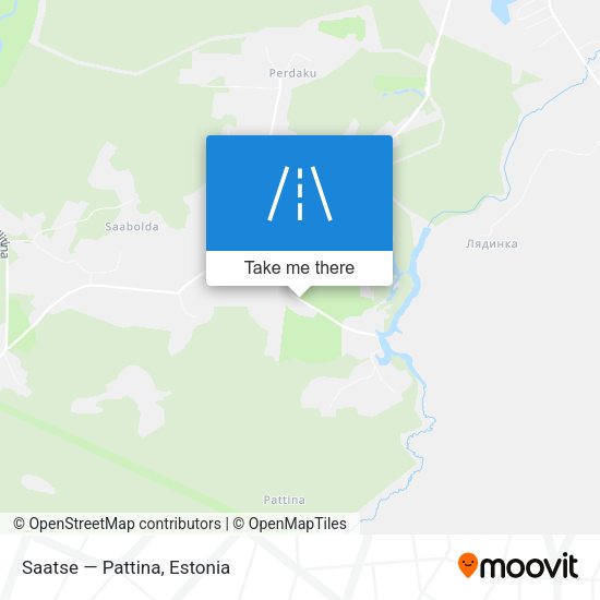 Saatse — Pattina map
