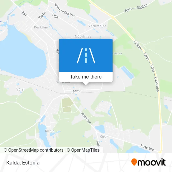 Карта Kalda
