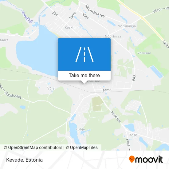 Карта Kevade