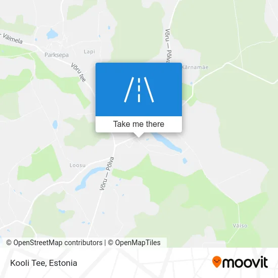 Карта Kooli Tee