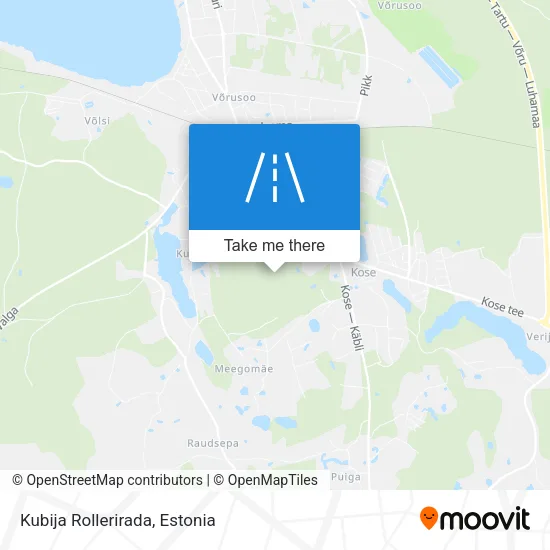 Карта Kubija Rollerirada