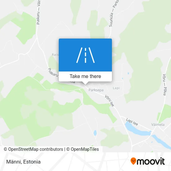 Карта Männi