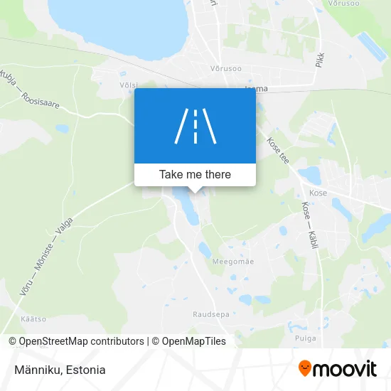 Карта Männiku