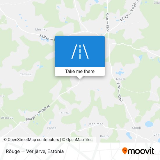 Rõuge — Verijärve map