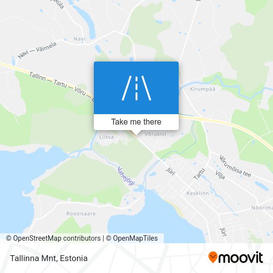 Tallinna Mnt map