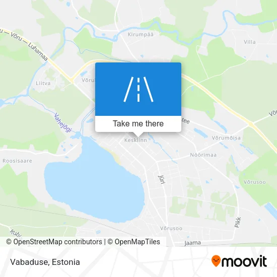 Карта Vabaduse