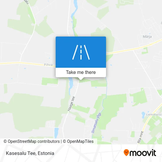 Kasesalu Tee map