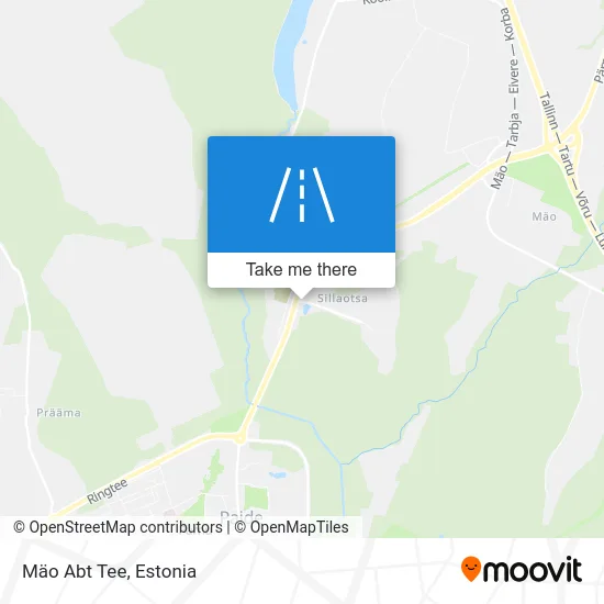 Карта Mäo Abt Tee