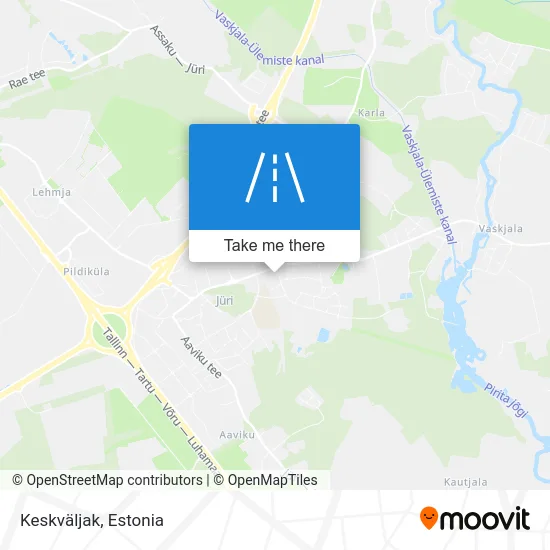 Карта Keskväljak