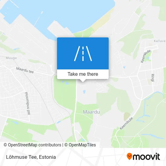 Карта Lõhmuse Tee