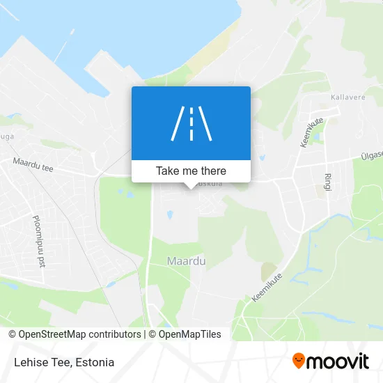 Карта Lehise Tee