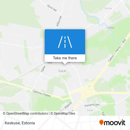 Карта Keskuse