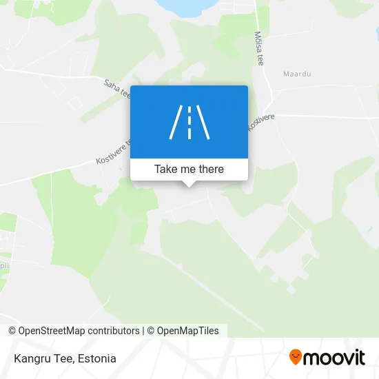 Карта Kangru Tee