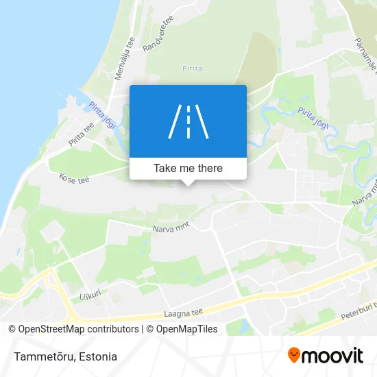 Карта Tammetõru