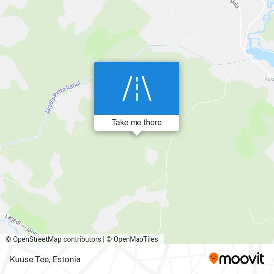 Карта Kuuse Tee