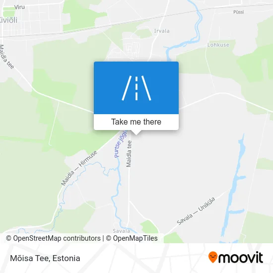 Карта Mõisa Tee