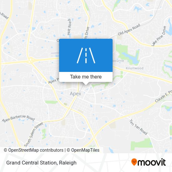 Grand Central Station map
