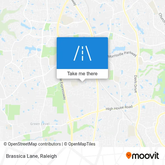 Brassica Lane map