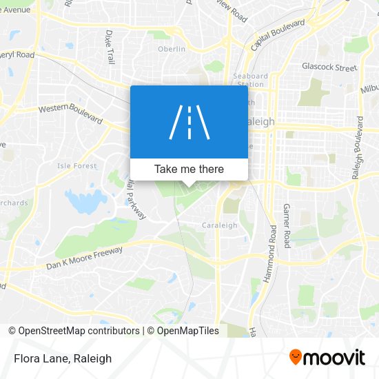 Mapa de Flora Lane
