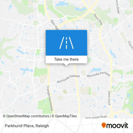 Parkhurst Place map