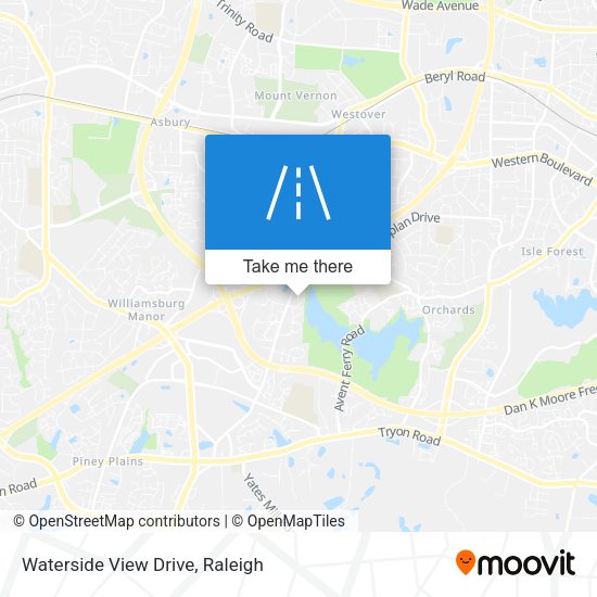 Waterside View Drive map