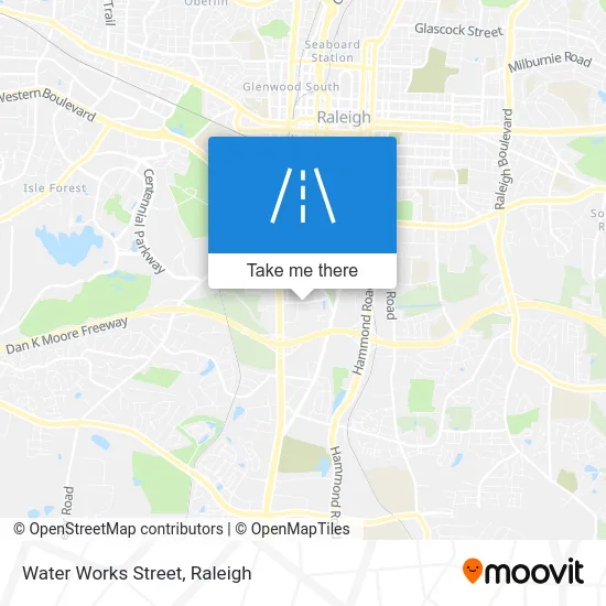 Water Works Street map