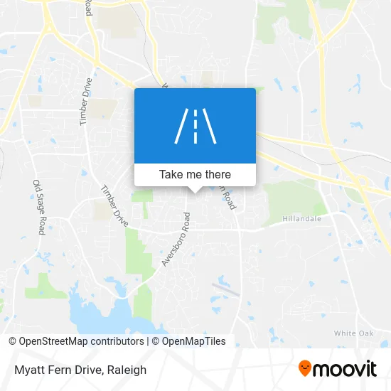 Myatt Fern Drive map