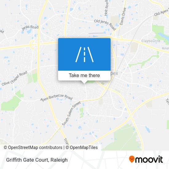 Mapa de Griffith Gate Court