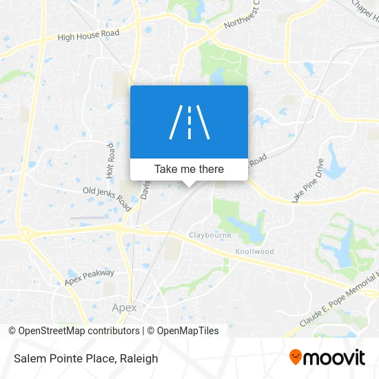Salem Pointe Place map