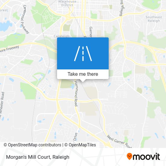 Mapa de Morgan's Mill Court