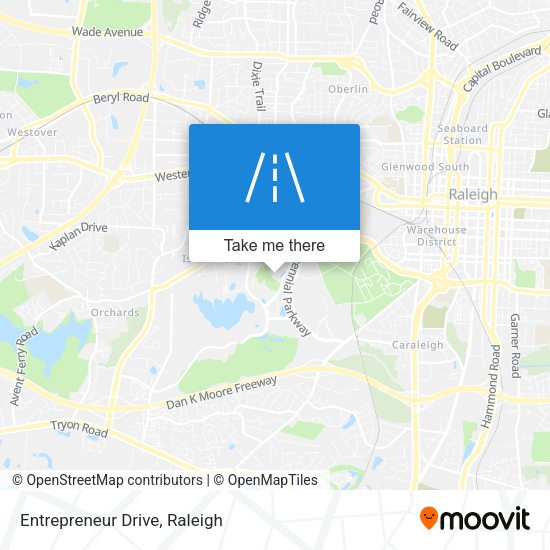 Mapa de Entrepreneur Drive