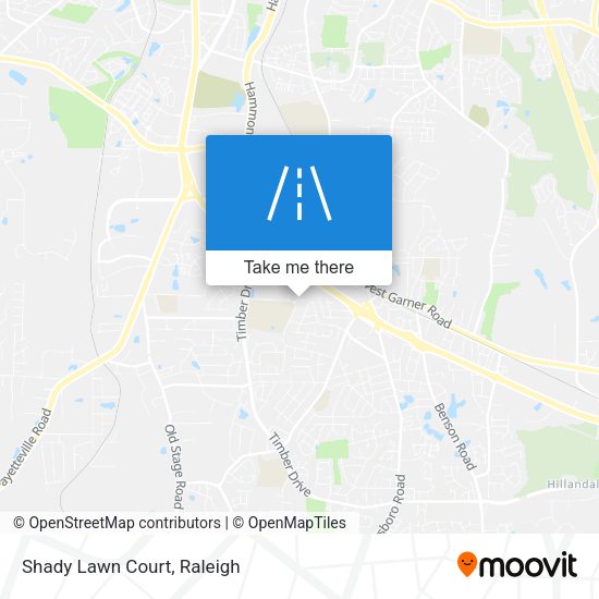 Mapa de Shady Lawn Court